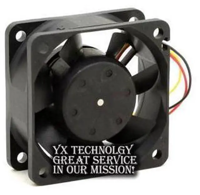 Main image of New D06T-12PG 6025 12V 0.14A 6 double ball bearing chassis cooling fan 60*60*25mm