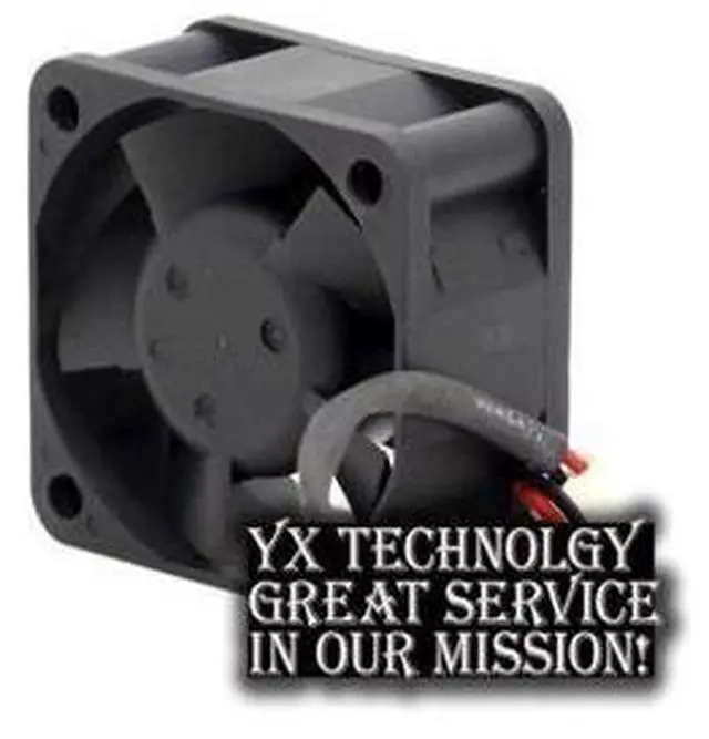 Alt view image 5 of 6 - Delta 40*40*20mm EFB0424HD double ball 4020 24V 0.1A 4CM inverter cooling fan for