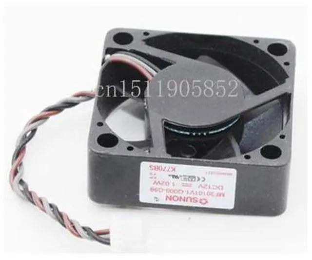 Main image of MF30101V1-Q000-G99 DC 12V 1.02W 30x30x10mm 3-Wire Server Cooling Fan
