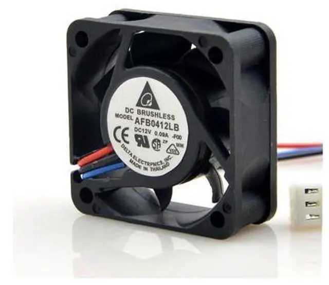 Alt view image 2 of 4 - 1pcs AFB0412LB 40MM 4015 40*40*15MM 12V 0.09A 3-wire Server Inverter Cooling fan