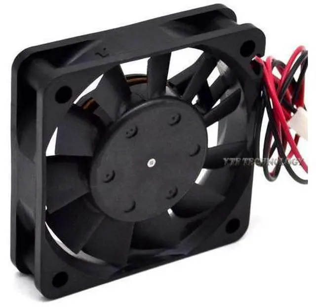 Alt view image 3 of 5 - Nidec D06R-12TH 35B 6015 12V 0.16A double ball bearing cooling fan durable 60*60*15mm