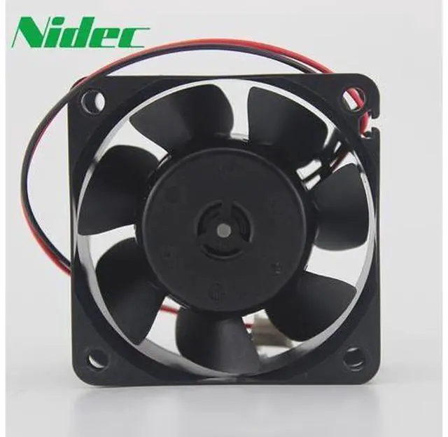 Alt view image 2 of 2 - Nidec D06T-12PS2 12V 0.25A 6CM 6025 dual ball bearing cooling fan 60*60*25mm