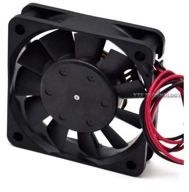 Alt view image 4 of 5 - Nidec D06R-12TH 35B 6015 12V 0.16A double ball bearing cooling fan durable 60*60*15mm