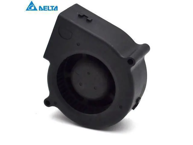 Alt view image 4 of 6 - Delta 75.7mm l x 75.7mm x h 30mm BFB0724H 24V inverter 7530 0.20A 7CM cooling Turbo fan for