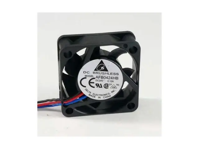 Alt view image 3 of 5 - For Delta AFB0424HB 4015 24V 0.12A Inverter DC Cooling Fan 4cm