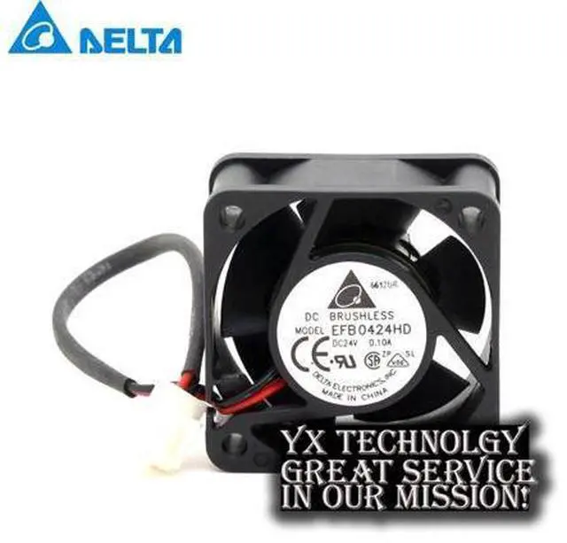 Main image of Delta 40*40*20mm EFB0424HD double ball 4020 24V 0.1A 4CM inverter cooling fan
