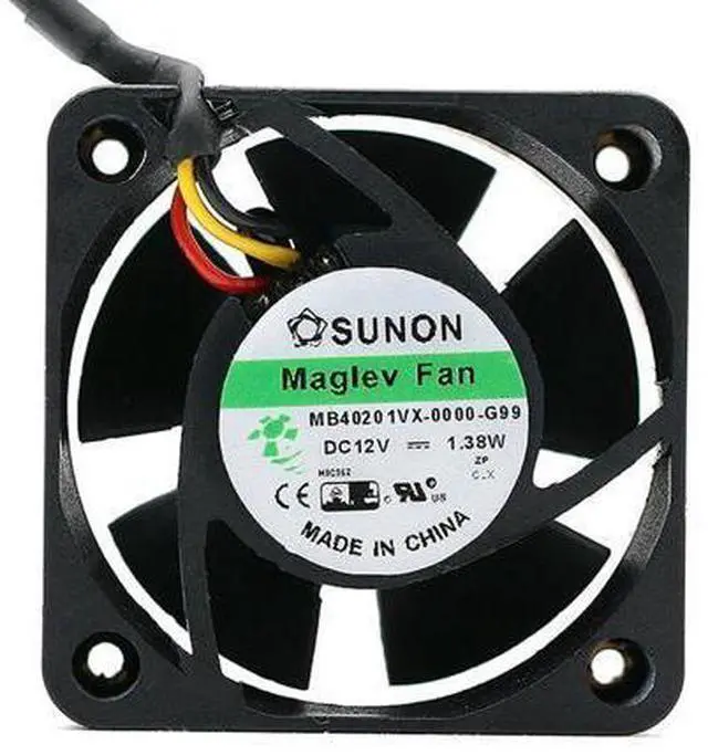 Main image of 1pcs DC12V 1.38W MB40201VX-0000-G99 40*40*20MM 4CM Speed Signal case axial cooling fan