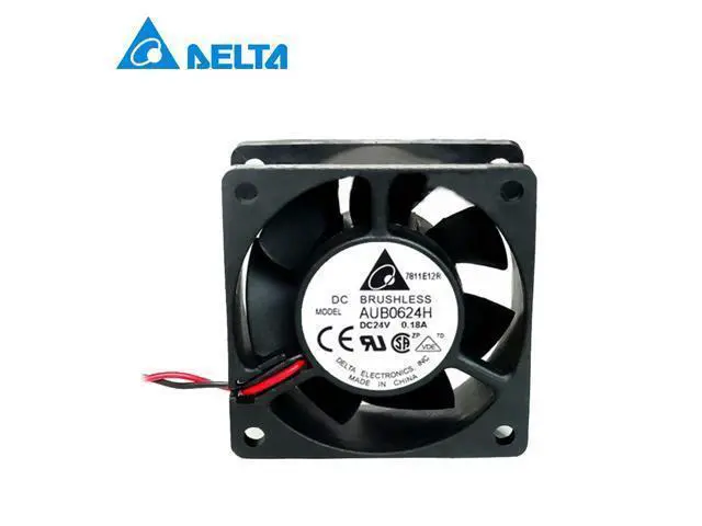Main image of Delta AUB0624H 24V 0.11A 6CM 6025 2-wire inverter fan cooling