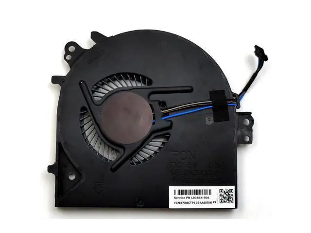 Alt view image 3 of 3 - New For HP Probook 450 455 470 G5 Series Laptop CPU Cooling Fan L03854-001 0FJNC0000H