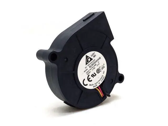 Alt view image 2 of 4 - 1pcs For 3D printer blower 5CM BUB0524HHB blower turbine cooling fan 5015 24V 0.18 Aserver inverter
