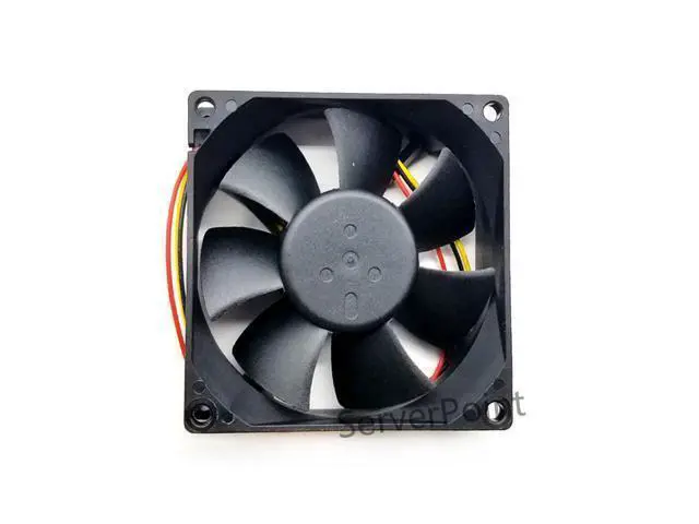 Alt view image 2 of 2 - 3line server cooling fan EFC-08E12D-EF05 8025 DC12V 0.40A NEW