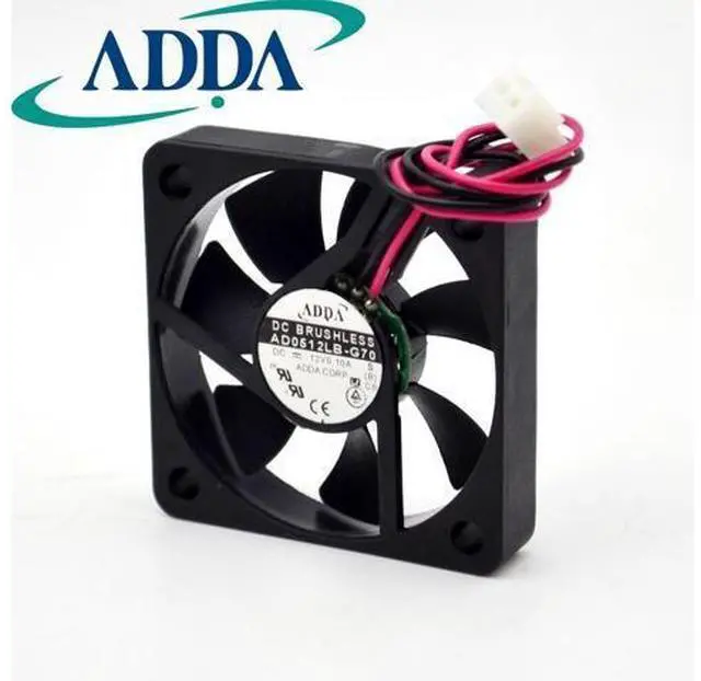 Main image of 1pcs AD0512LB-G70 12V 0.10A 5010 5CM 50*50*10mm dual ball bearing silent cooling fan