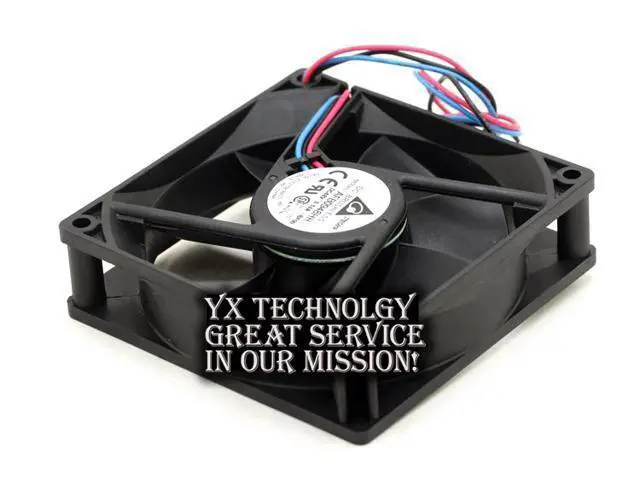 Alt view image 6 of 6 - and AFB0948HH 48V 0.14A 9025 9cm three wire speed cooling fan Delta 90*90*25mm