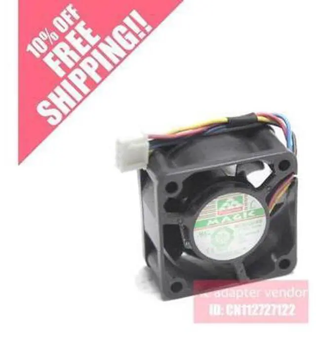 Main image of Taiwan magic 12V 0.22A MGT4012ZB-W20 4020 4 lines 4cm double ball bearing cooling fan