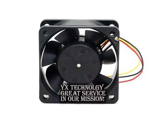 Alt view image 2 of 2 - D06T-12PG 6025 12V 0.14A 6 double ball bearing chassis cooling fan 60*60*25mm
