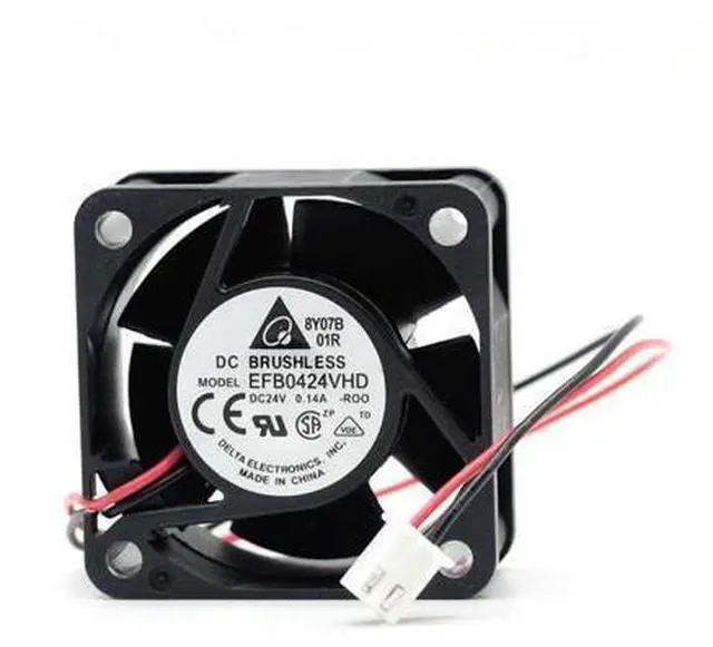Main image of 1pcs EFB0424VHD frequency double ball bearing cooling fan 24V 0.14A 4020 4CM