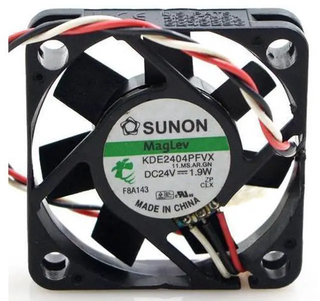 Main image of KDE2404PFVX Double Ball Bearing Cooling Axial Fan DC 24V 1.9W 4010 40*40*10mm