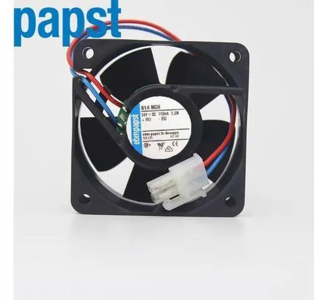 Main image of 1pcs 614 NGH DC24v 110ma 6025 60*60*25mm 2.6W server inverter cooling fan