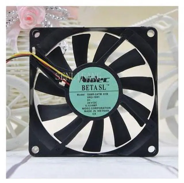Main image of NEW for NIDEC D08R-24TM 01B 8CM 24V 0.13A frequency cooling fan
