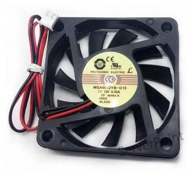 Main image of FOR Original MGA6012YB-O10 12V 0.30A 6CM 6010 silent cooling fan 6 cm
