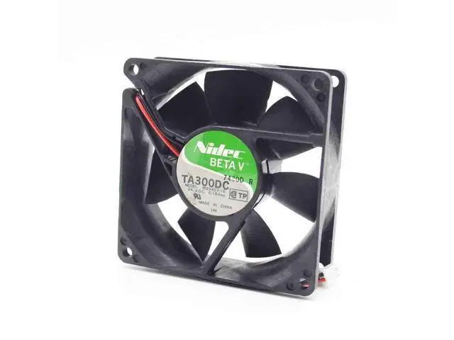 Alt view image 4 of 6 - 1pcs TA300DC M33407-16 8025 24v 0.18A dual ball bearing cooling fan drive blower