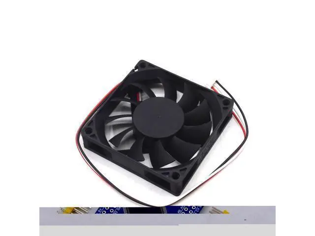 Alt view image 2 of 2 - orginal DS07015R12M 3 Wires Temperature Control CPU Cooling Fan DC 12V 0.4A 7015 70*70*15mm 7cm