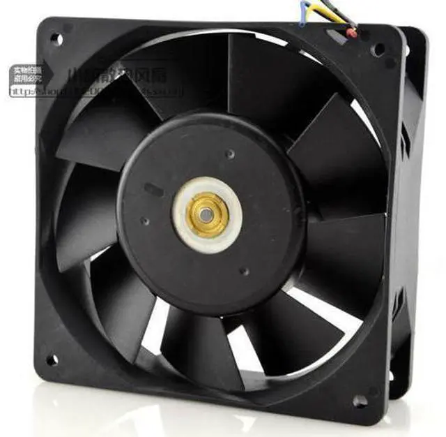 Alt view image 5 of 6 - AVC 48V 0.95A DV12038B48H 12CM 12038 industrial inverter cooling fan 120*120*38mm
