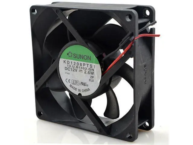Alt view image 3 of 5 - New KD1208PTS1 12V 2.6W 8CM 8025 chassis power supply cooling fan 80*80*25mm