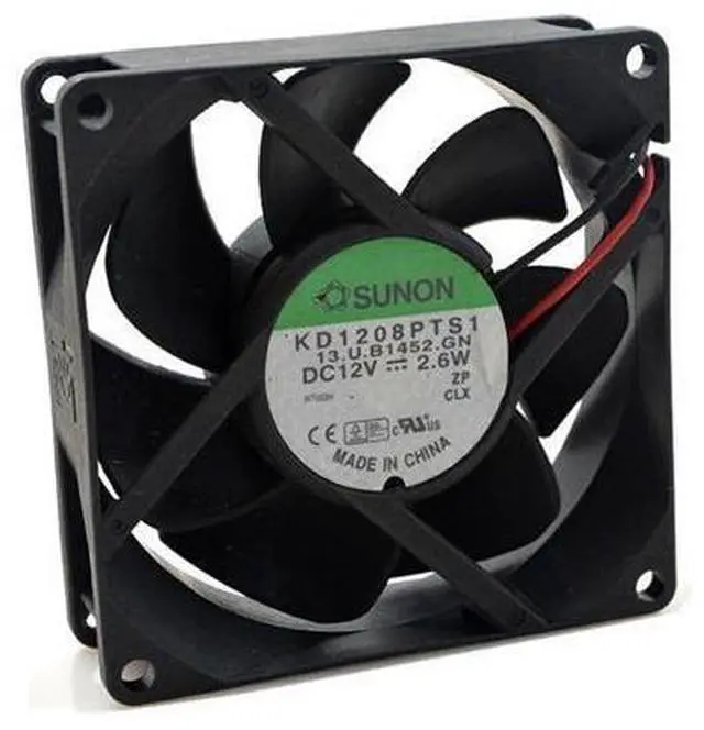 Alt view image 2 of 5 - New KD1208PTS1 12V 2.6W 8CM 8025 chassis power supply cooling fan 80*80*25mm
