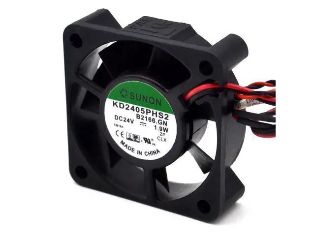 Alt view image 2 of 6 - 50*50*15mm Original KD2405PHS2 5015 24V 1.9W two-wire inverter cooling fan for build
