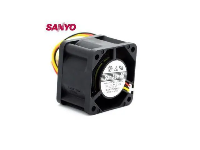 Alt view image 2 of 5 - 1pcs The new 109P0412J3013 4028 4CM 12V 0.35A wind speed cooling fan 40*40*28mm
