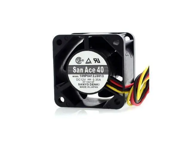 Alt view image 5 of 5 - 1pcs The new 109P0412J3013 4028 4CM 12V 0.35A wind speed cooling fan 40*40*28mm