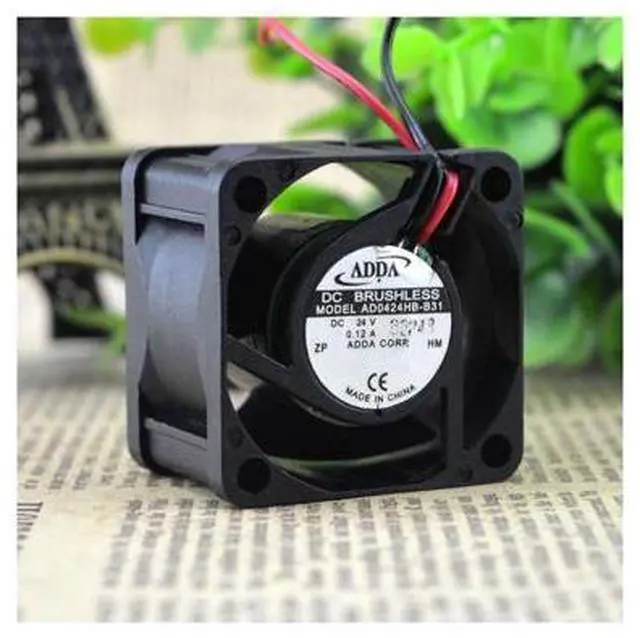 Alt view image 2 of 5 - ADDA 4028 4CM DC 24V converter cooling fan ad0424 hb-b31 double ball