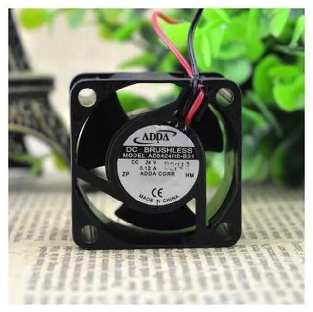 Alt view image 5 of 5 - ADDA 4028 4CM DC 24V converter cooling fan ad0424 hb-b31 double ball