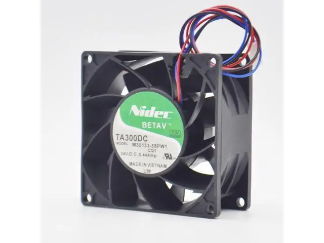 Alt view image 2 of 4 - New TA300DC M35133-58PW1 8038 24V 0.44A inverter cooling fan 80*80*38mm