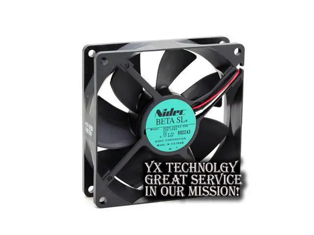 Alt view image 2 of 5 - Nidec D09A-24PS2 05B 24V 0.17A 9225 elevator inverter cooling fan NIEDC 92*92*25mm