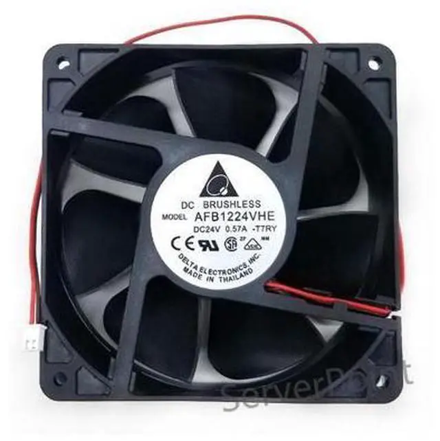 Main image of AFB1224VHE 12cm 12038 120*120*38mm DC 24V 0.57A 2-wire Inverter Cooling Fan