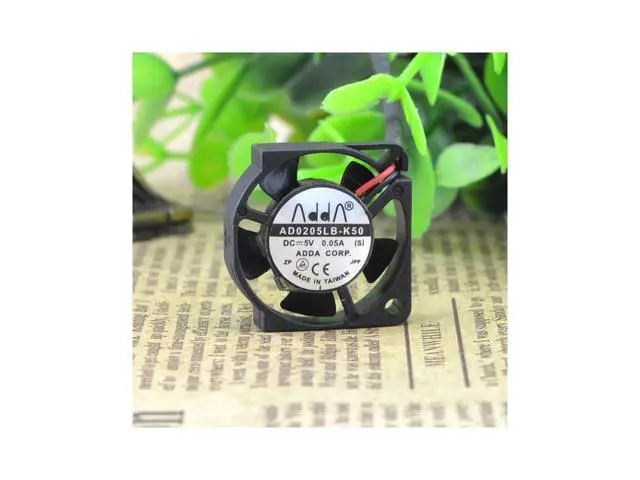 Alt view image 3 of 5 - ADDA AD0205LB-K50 2.5CM 2506 5V0.05A ultra-thin mini notebook cooling fan
