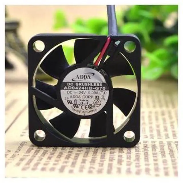 Alt view image 3 of 5 - ADDA AD0424HB-G70 24V 0.09A chassis 4010 4 cm thin cooling fan