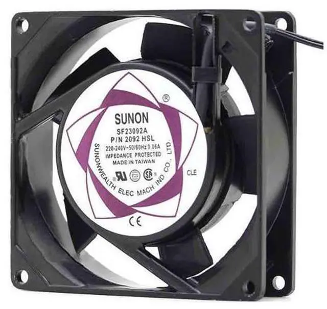 Main image of SF23092A 2092HSL 9225 220V cooling AC fan chassis 92mm 13W 36CFM 37Db
