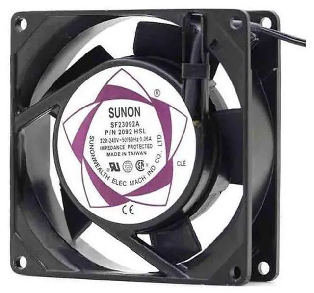 Main image of SF23092A 2092HSL 9225 220V cooling AC fan chassis 92mm 13W 36CFM 37Db
