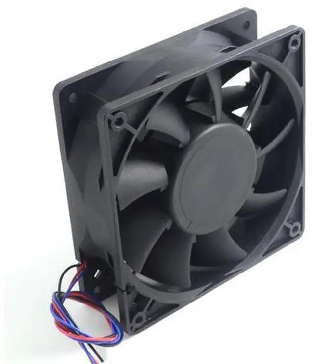 Alt view image 3 of 6 - Furniture in 12038 FFB1224SHE 24 v 1.20 big air volume converter cooling fan 120*120*38mm