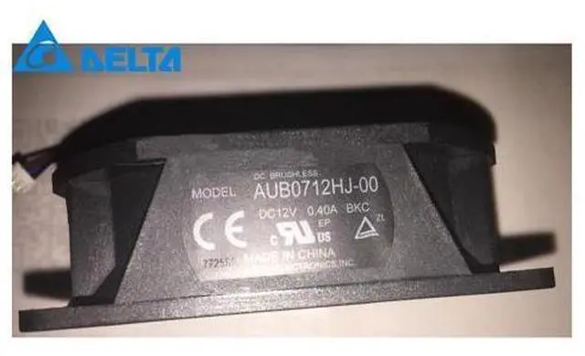 Alt view image 2 of 2 - 1pcs AUB0712HJ-00 8cm 8025 DC 12V 0.40A Large air volume projector cooling fan