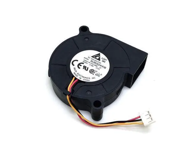 Alt view image 4 of 4 - 1pcs For 3D printer blower 5CM BUB0524HHB blower turbine cooling fan 5015 24V 0.18 Aserver inverter