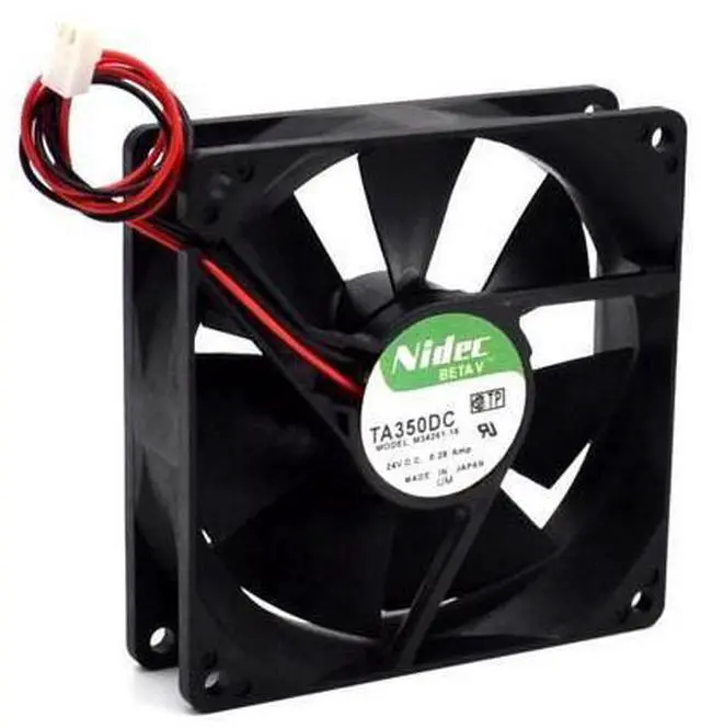 Main image of 1pcs 90*90*25mm 2-wire TA350DC M34261-16 9025 24V 0.28A double ball inverter welding machine cooling fan