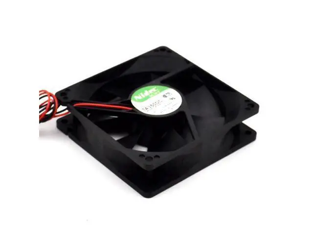 Alt view image 5 of 6 - 1pcs 90*90*25mm 2-wire TA350DC M34261-16 9025 24V 0.28A double ball inverter welding machine cooling fan