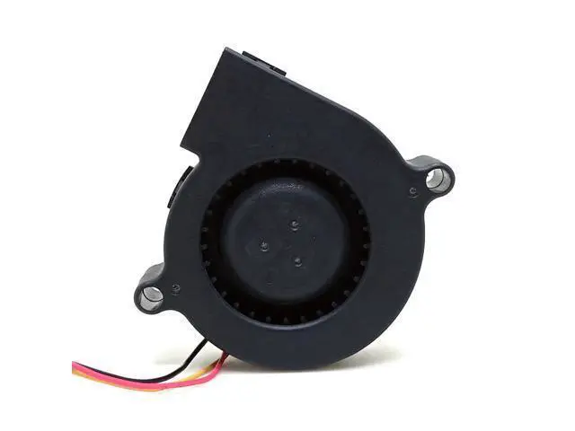 Alt view image 3 of 4 - 1pcs 3D printer blower 5CM BUB0524HHB blower turbine cooling fan 5015 24V 0.18 Aserver inverter