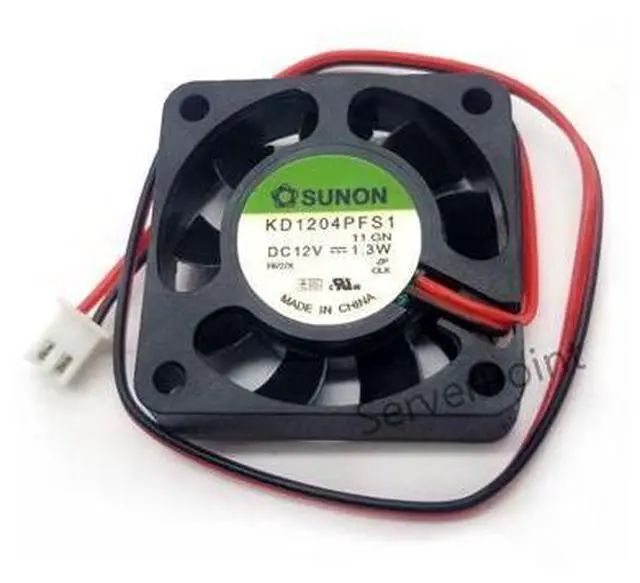 Main image of Kd1204pfs1 4010 4cm 12V 1.3W two wire large air volume cooling fan