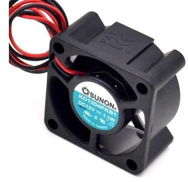 Alt view image 2 of 6 - 1pcs Genuine 4020 4CM cooling fan 12V 1.1W KD1204PKB1 2wire