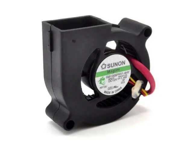 Alt view image 3 of 6 - camera cooling fan GB1205PKV1-8AY 5cm 50mm DC 12V blower turbo